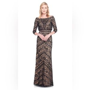 Tadashi Shoji Gown- worn once and dry cleaned